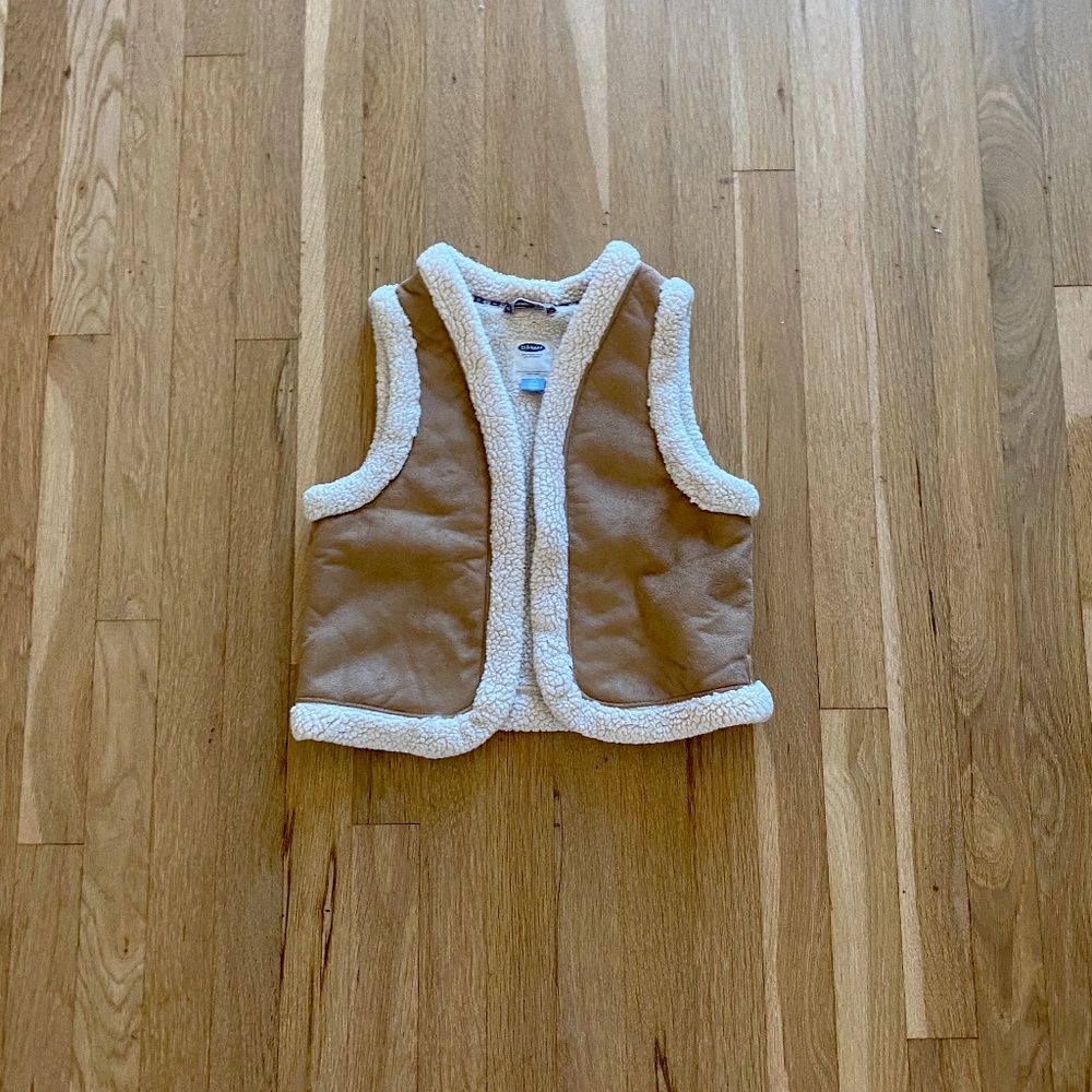 Old Navy faux suede vest